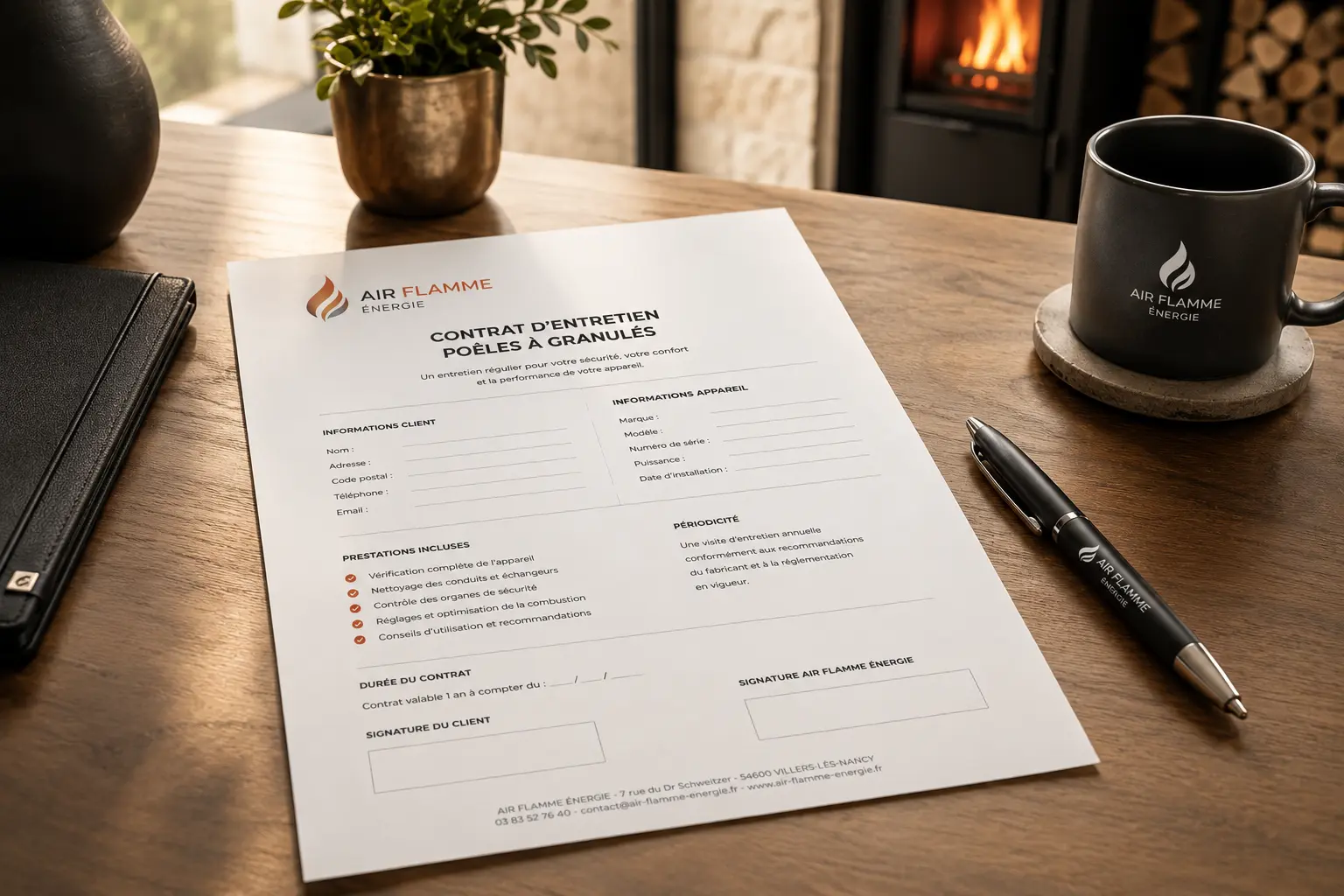 Contrat d'Entretien